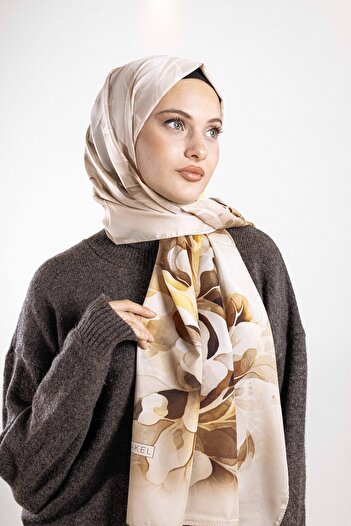 Akel Alfa Silk Women's Shawl - Silky Shine, Easy to Shape, Stylish Complement to Your Outfit