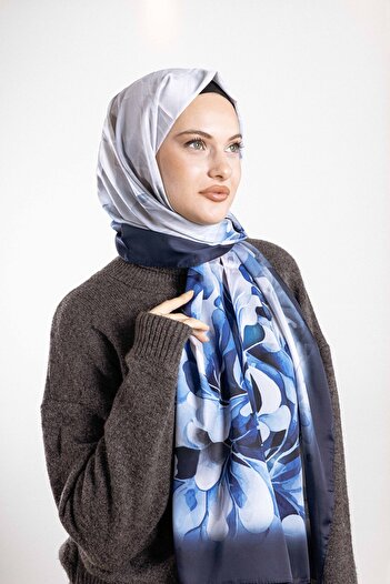 Akel Alfa Silk Women's Shawl - Silky Shine, Easy to Shape, Stylish Complement to Your Outfit