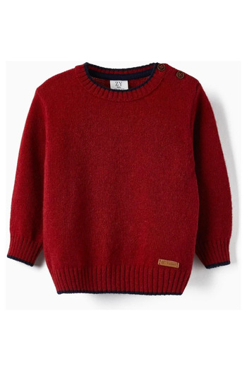 ZY Knitted sweater with soft wool