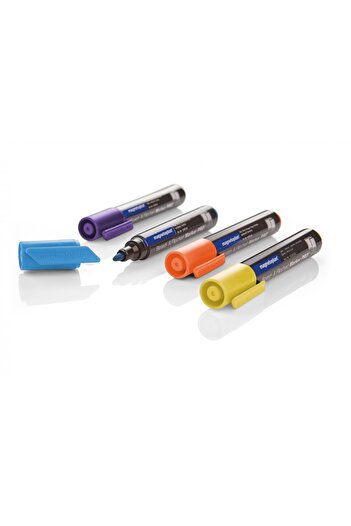 Magnetoplan PRO+ Whiteboard marker, assorted colors, 4 pcs/set