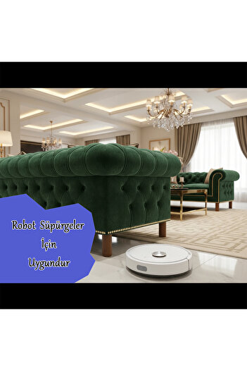 Badem10 (4 Pieces) Plastic Liva Chestnut Brown 15 cm Furniture Legs Sofa Armchair Base Heightening Leg Feet