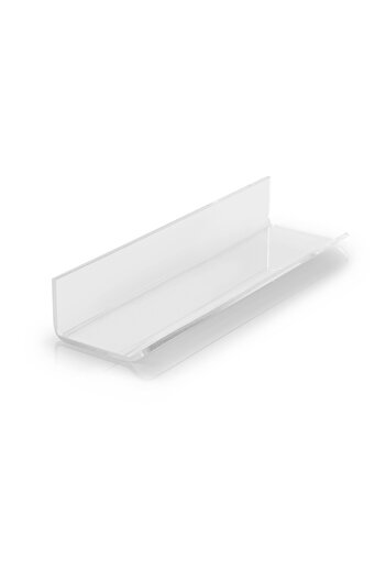 Magnetoplan Design Glassboard Glassboard support tray, 20 x 5.6 cm, transparent acrylic