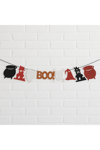Partifabrik Halloween Boo Mixed Figure Wall Ornament