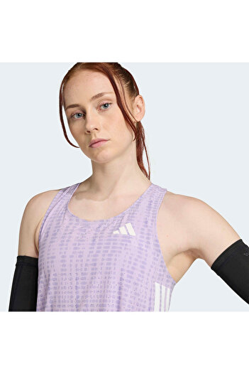 adidas Adizero Running Kadın Mor Koşu Atlet
