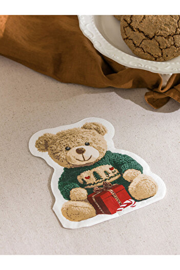 LC Waikiki Bear Teddy Printed Paper Napkins 20 Pack