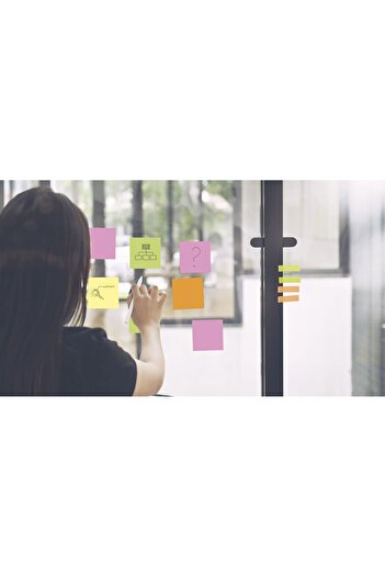 Magnetoplan Static Notes 100 x 100 mm, 250 file