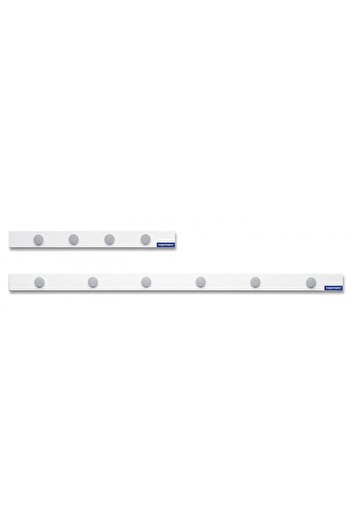 Magnetoplan White magnetic tape, with 4 magnets, 500 x 50 mm