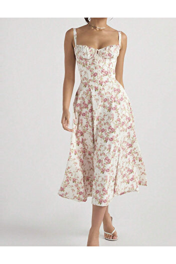Sheya Sheya midi dress, white