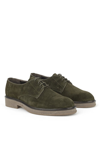 Ziya , Men's Genuine Leather Shoes 1531043Z0210 Khaki