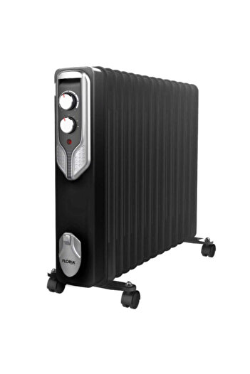 Floria Electric Heater - 2500W, 13 Elements, Adjustable Thermostat, 3 Power Levels - ZLN3673