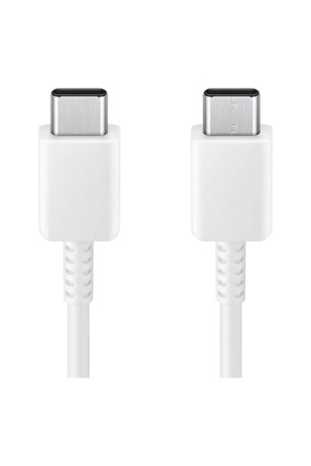 OEM Cablu date Samsung EP-DX310JWEGEU Type-C to Type-C 3A 1.8m White (Blister)