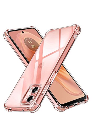 Techsuit Clear Polyurethane Case for Motorola Moto G04 / Moto G24 (Q207)