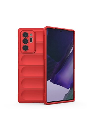 SOFA Case for Samsung Galaxy Note 20 Ultra (4G/5G), H74, Polyurethane, Red