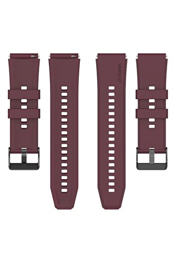 SOFAL Curea pentru Huawei Watch GT 2/GT 2 Pro/GT 3 Pro 46mm, Xiaomi Watch S1 - Burgundy