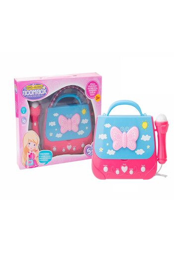 TSUMAB Kids Musical Karaoke Bag with Microphone – Story, Music & Sound Learning Toy