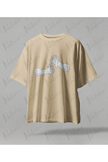 Nulivez Anime Design Printed High Quality Compact Unisex Oversize T-Shirt
