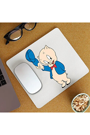 OEM Mousepad Porky Looney Tunes Pig Drawings