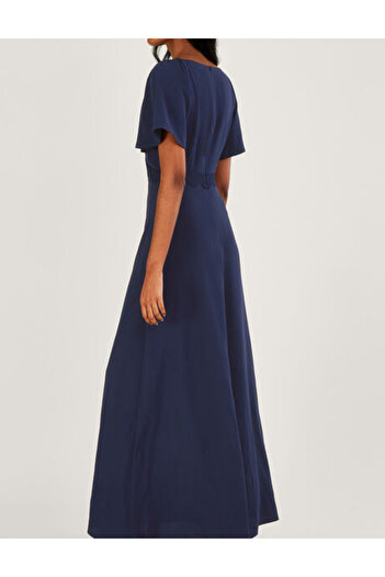 Monsoon Monsoon maxi dress, blue