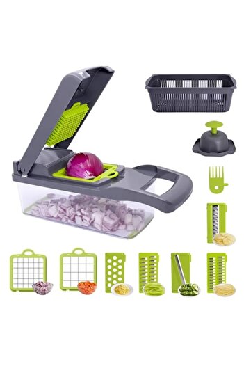 Sultan Premium 14 in 1 Multifunctional Grater for Vegetables and Fruits ZUBI HOME