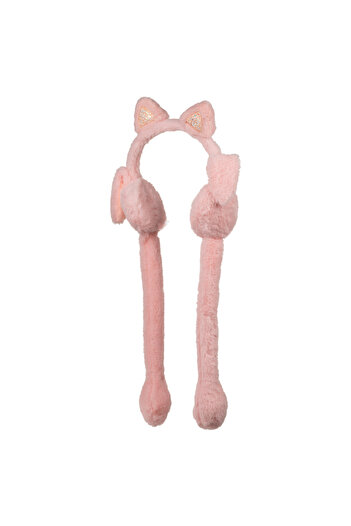 Aware Time Children's Plush Plush Winter Headset with Movable Sound