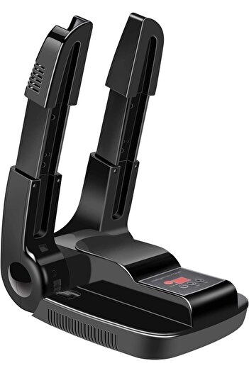 Generic Portable Smart Electric Shoe Boot Dryer Warmer, Adjustable Rack/Timer, O-Black, B L