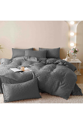 JOJO HOME Jacquard Bed Linen - 6 pieces | Elegance and Premium Comfort | COD 0828-J