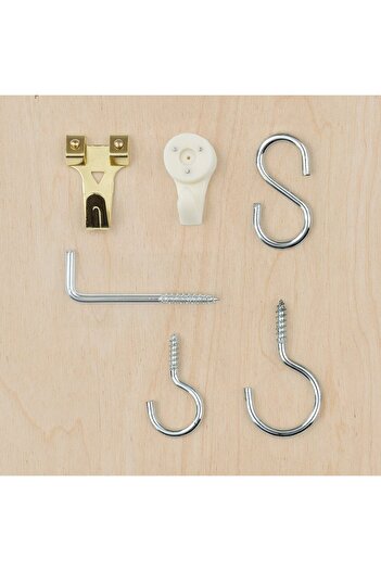 IKEA 85-piece hooks and hanging kit