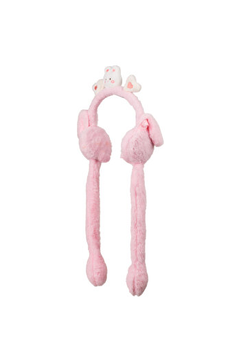 Aware Time Children's Plush Plush Winter Headset with Movable Sound