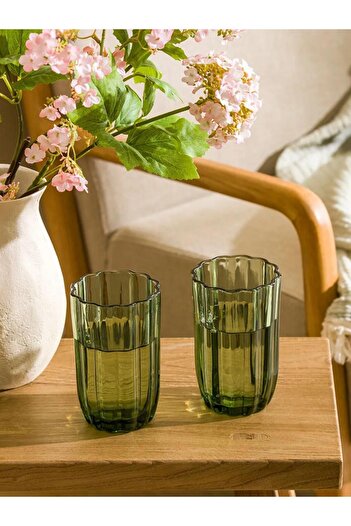 LC Waikiki Glass Water Cup Set of 2 390 ml (W5)