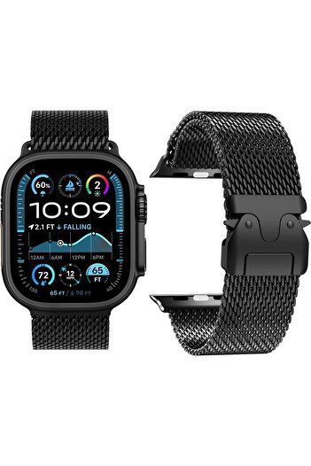 Generic Milanese Bracelet Compatible with Apple Watch (49/46/45/44/42 mm)