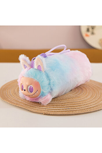 synshop Labubu Energi Series Plush Strap Pencil Case Pouch Toy Bag Wallet Makeup Bag