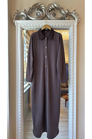 Invee Snap Closure Cap - Brown