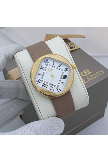 Clarity Men's leather watch