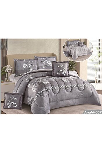 SNOOZYL Double bedspread made of soft velvet and luxurious fur with a floral design to provide you with warmth and comfort