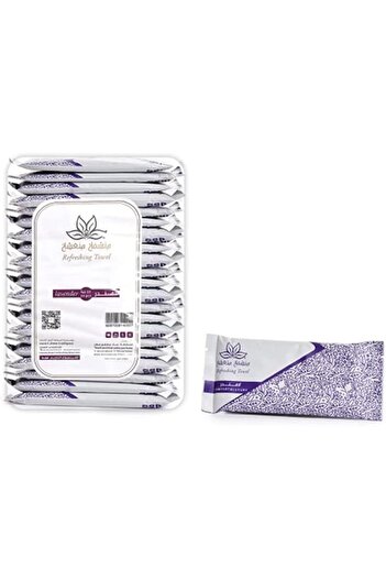 GOTA Refreshing Lavender Scented Wet Towels, 25 Pieces