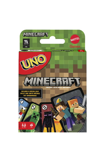 mattel UNO MINECRAFT CARD GAME