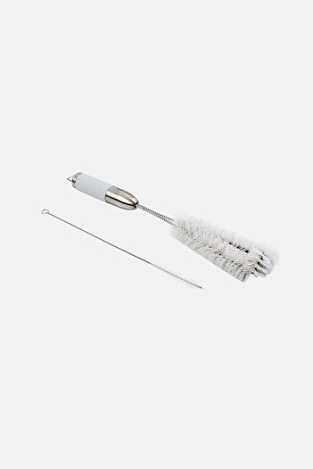 Cuisinart 2 Pcs Bottle Straw And Cleaning Brush Set, Grey