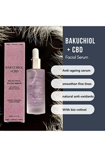London Botanical Laboratories Bakuchiol + CBD Serum 30ml