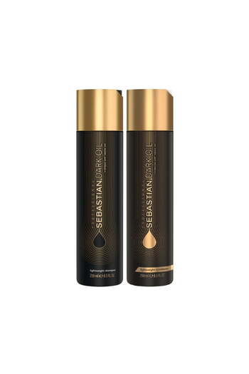 SEBASTIAN Set hranitor pentru un par stralucitor si catifelat, Professional Dark Oil, sampon 250ml +
