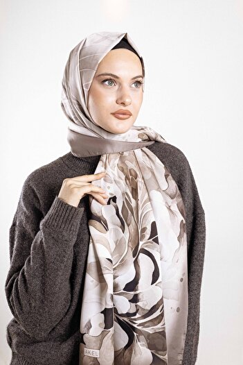 Akel Alfa Silk Women's Shawl - Silky Shine, Easy to Shape, Stylish Complement to Your Outfit