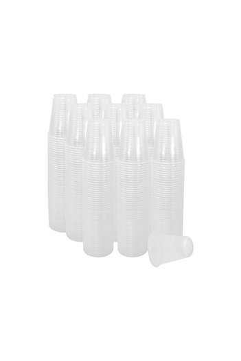 Generic Clear Plastic Cups, 6 oz., Pack of 200