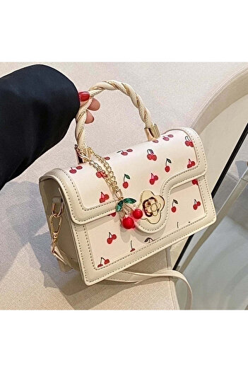 fara marca Huge Style Cherry Bloom Bag (White)