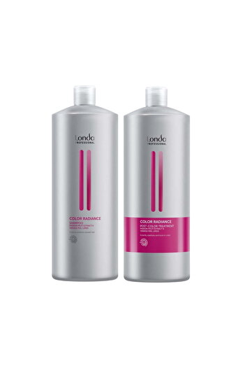 Londa Professional Package for colored hair, Color Radiance, Shampoo 1000ml, Post Color Treatment 100