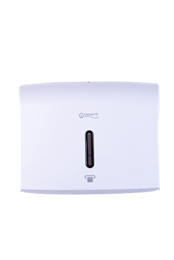 Trendy's Dispenser, TRENDY'S, folded napkins, mini jumbo, white
