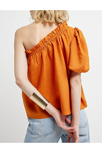 River Island River Island short sleeve shirt, orange