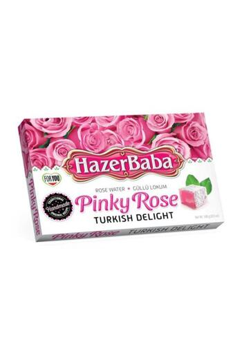 HazerBaba Turkish Delight with Rose Flavor