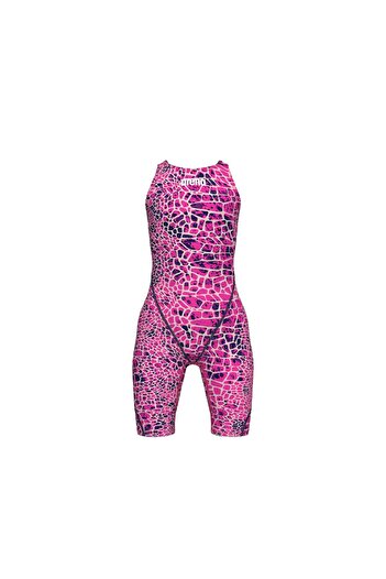 ARENA Powerskin St Next Le Ob Jr Snake Pink Women's Racing Swimsuit (Size F)