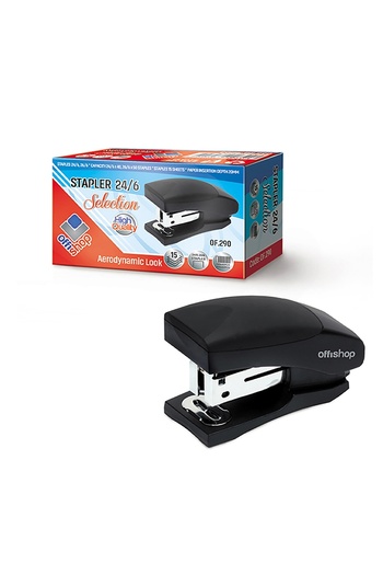 Offishop Mini stapler, No. 24/6, 15 sheets, Selection -