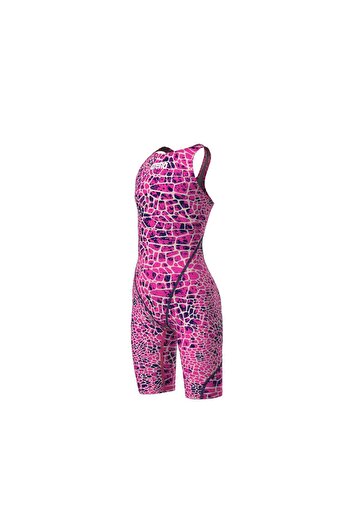 ARENA Powerskin St Next Le Ob Jr Snake Pink Women's Racing Swimsuit (Size F)