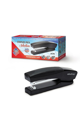 Offishop Stapler No. 24/6, 30 sheets, 50 mm, Selection -